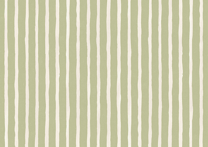 Vintage Stripe, Sage - Roman Blind - Image 7